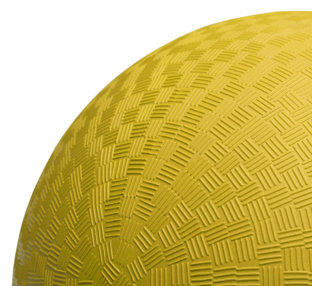 Yellow Dodge Ball Close Up - Photo, Image