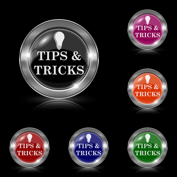 Tips and tricks icon - Vector, Image