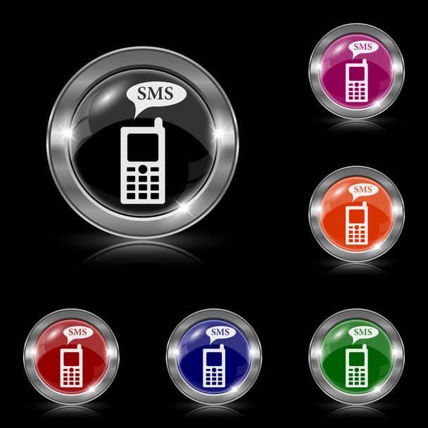 το εικονίδιο SMS - Διάνυσμα, εικόνα