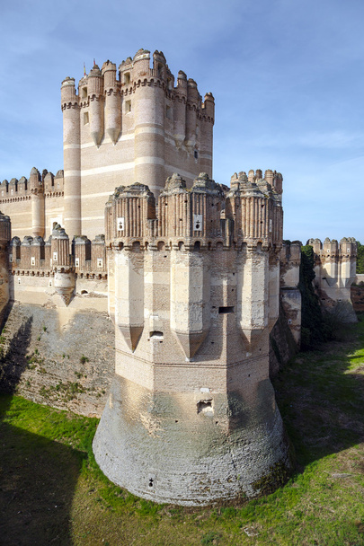 Castelo de Coca, Castillo de Coca, província de Segovia
 - Foto, Imagem