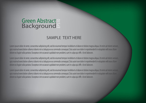 近代的な緑の背景、テキスト用のスペースをコピーし、lin メッセージ - ベクター画像
