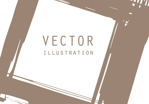 Artistic creative universal cards. Hand Drawn textures. Japanese style. Design for poster, card, placard, brochure, flyer Vector Illustration. - Vektor, Bild