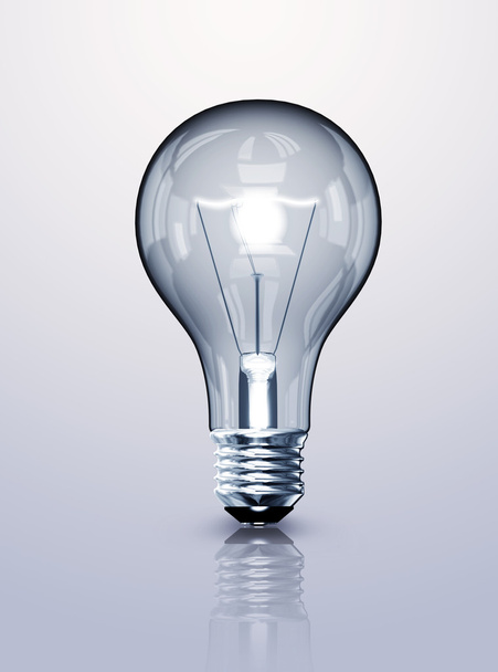 Light bulb isolated - Photo, Image