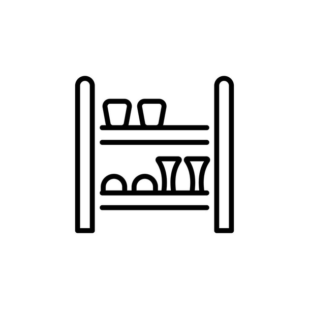 Shoe Stand icon in vector. Logotype - Vector, Image