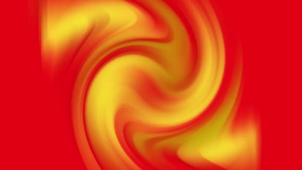 Abstract twisted colourful gradient pattern animation. 2D rendering animation in seamless loop - Footage, Video