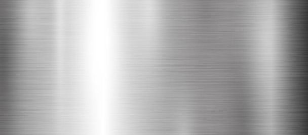 Metal texture background with copy space vector illustration - Vector, Image
