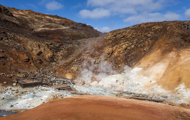 obszar geotermalny - Zdjęcie, obraz