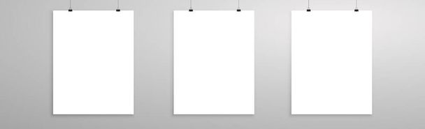 Big White Banner modello di sfondo - illustrazione - Vettoriali, immagini