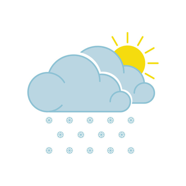 Weather forecast vector graphics - Vector, Image