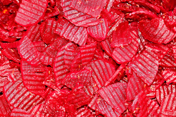 gesneden ingemaakte rode biet - Foto, afbeelding