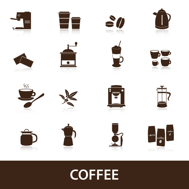 set icone del caffè10
 - Vettoriali, immagini