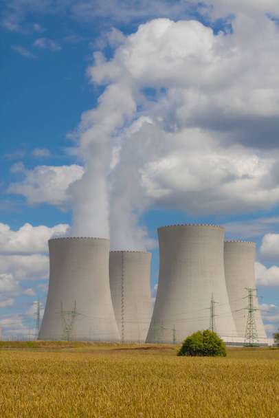 Nuclear power plant Temelin in Czech Republic Europe - Photo, Image