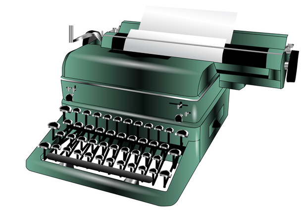 máquina de escribir - Vector, Imagen