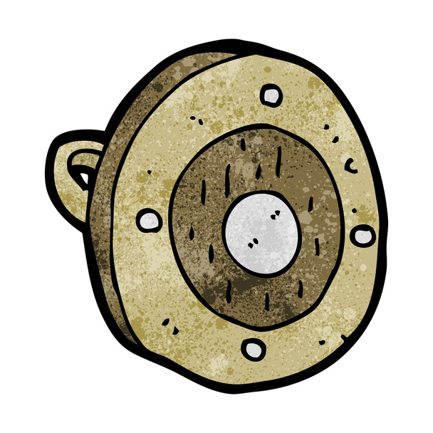 cartoon shield - Вектор, зображення