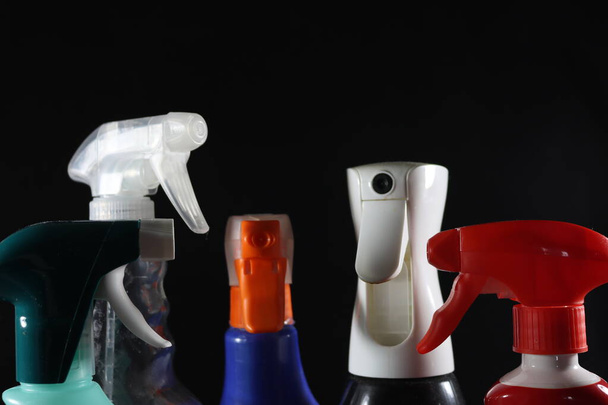 Reinigungsinstrumente Diffusor Sprays Desinfektion Pflege Schutz Hygiene - Foto, Bild