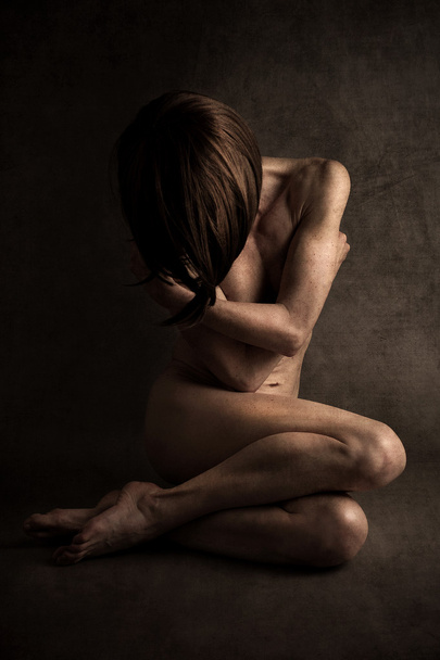Artistic nude female body - 写真・画像