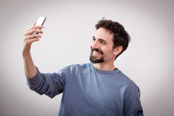 selfie alto
  - Foto, Imagen