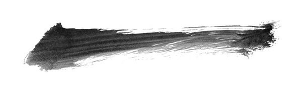 Чорний штрих пензля і текстура. Грандж вектор абстрактна рука - пофарбований елемент. Підкреслений і прикордонний дизайн
. - Фото, зображення