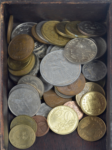 Satz Münzen Südamerika - Foto, Bild