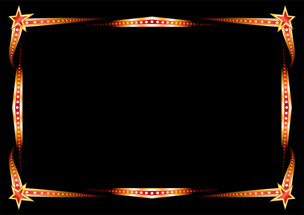 Неоновая рамка
 - Вектор,изображение