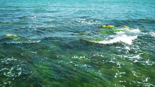 Бурі Чорне море, природне море  - Фото, зображення