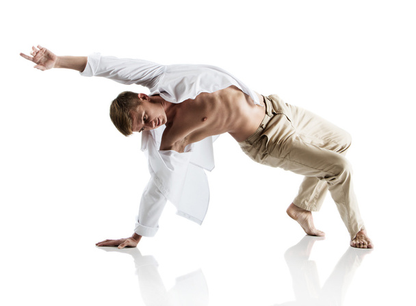 Caucasian male dancer - Fotó, kép