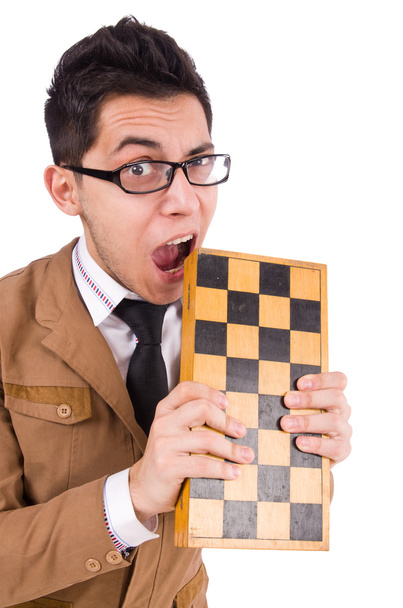 Funny chess player - Photo, Image