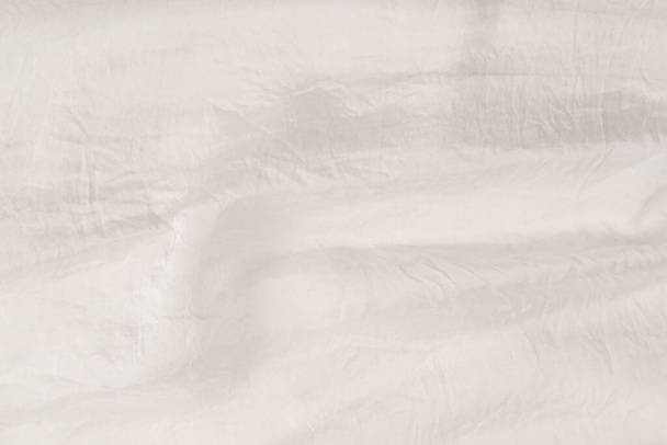 Fundo de tecido de seda branca macia lisa. Textura de tecido.  - Foto, Imagem