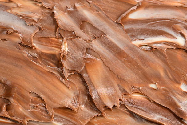 Chocolate cream background. Space for text or design.  - Photo, Image
