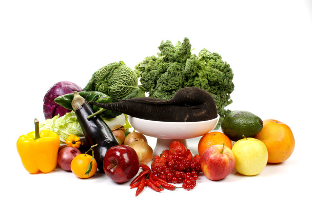 Фрукты и овощи - Фото, изображение