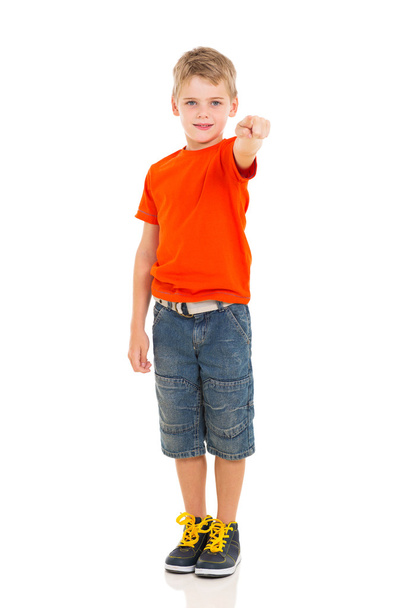 little boy pointing - Photo, image