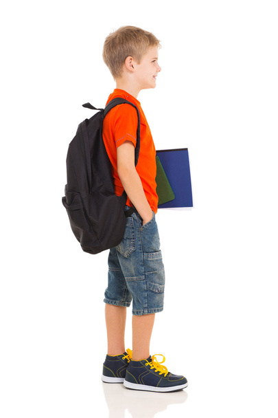 Schoolboy going to school - Fotoğraf, Görsel