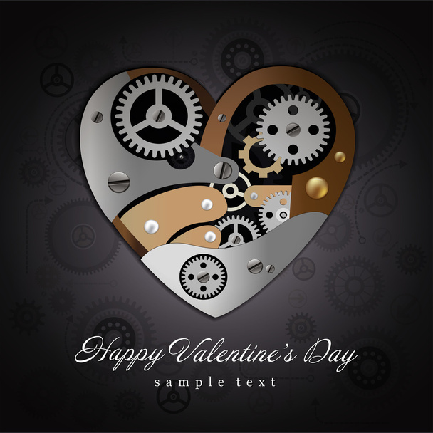 Happy Valentine Day Vector Design - Vector, Image
