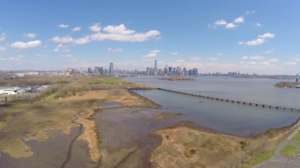 повітряні відео Нью-Йорка - Кадри, відео