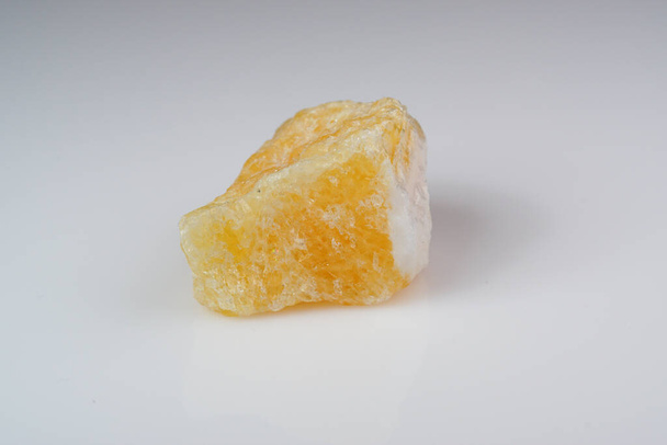 Natural mineral calcite on a white background - Photo, Image
