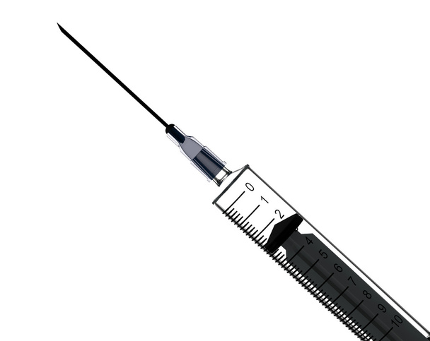 3d médico seringa
 - Foto, Imagem