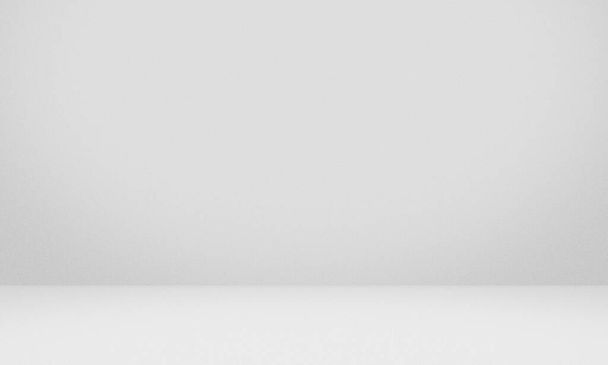 Κενό λευκό γκρι χρώμα υφή μοτίβο τσιμέντου τοίχο στούντιο φόντο. Χρησιμοποιείται για την παρουσίαση καλλυντικών προϊόντων προς πώληση στο διαδίκτυο. - Φωτογραφία, εικόνα