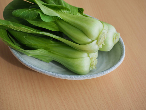 Verduras de hoja verde orgánica fresca Bok Choy - Foto, Imagen