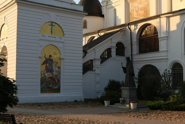 Άποψη του καθεδρικού ναού της Κοίμησης της Θεοτόκου στο Κρεμλίνο της Μόσχας, Ρωσία. - Φωτογραφία, εικόνα