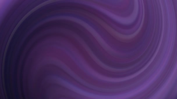 Elegante 3D Abstract Animation Color Wavy Smooth Wall. Concepto Patrón líquido multicolor. Macro de superficie de reflexión ondulada rosa púrpura. Flujo de abstracción de fluidos coloridos de moda. Textura de gradiente hermosa - Metraje, vídeo