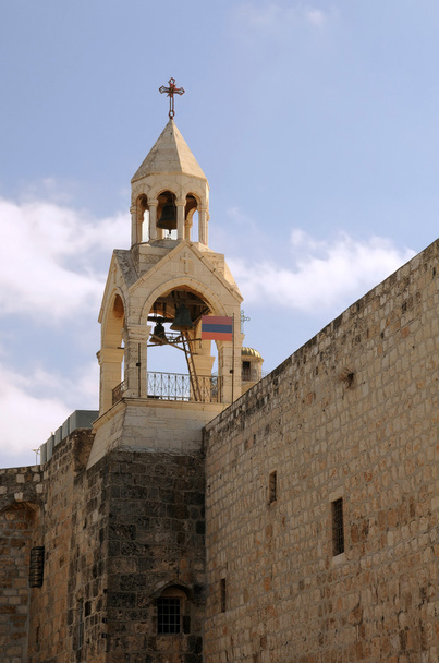 Glockenturm der Geburtskirche - Foto, Bild