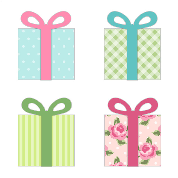 Present boxes - Vector, Image