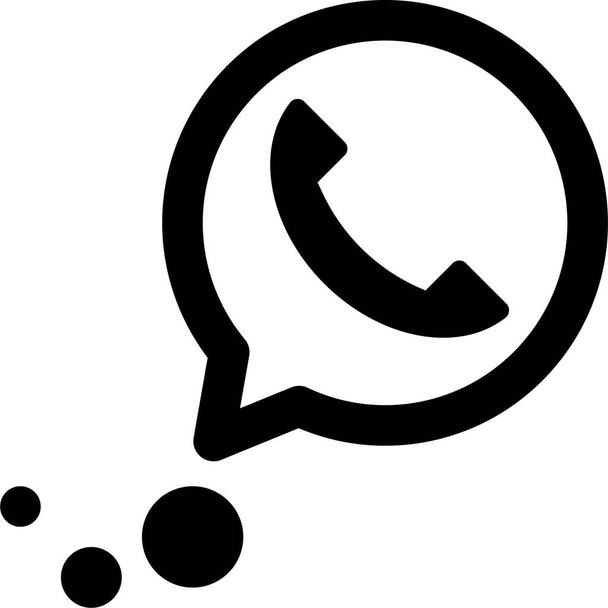 icono del centro de llamadas, ilustración vectorial aislada sobre fondo blanco - Vector, Imagen