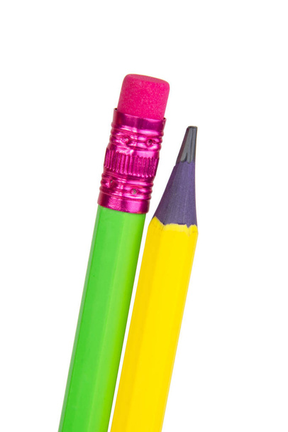 Bright pencil for drawing isolated on the white background - Fotografie, Obrázek