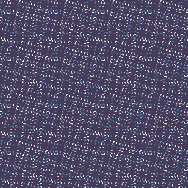 granatowy niebieski tkane tekstury bezszwowy wektor wzór - Wektor, obraz