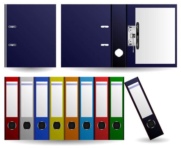 Files and Folders Ring Binder - Vector, Image