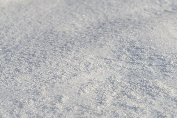 Background of fresh snow texture - Photo, Image