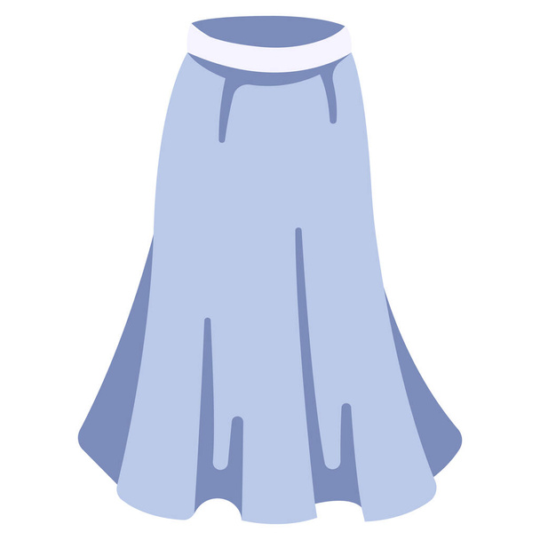 clothing and apparel icon, vector illustration. skirt - Vettoriali, immagini