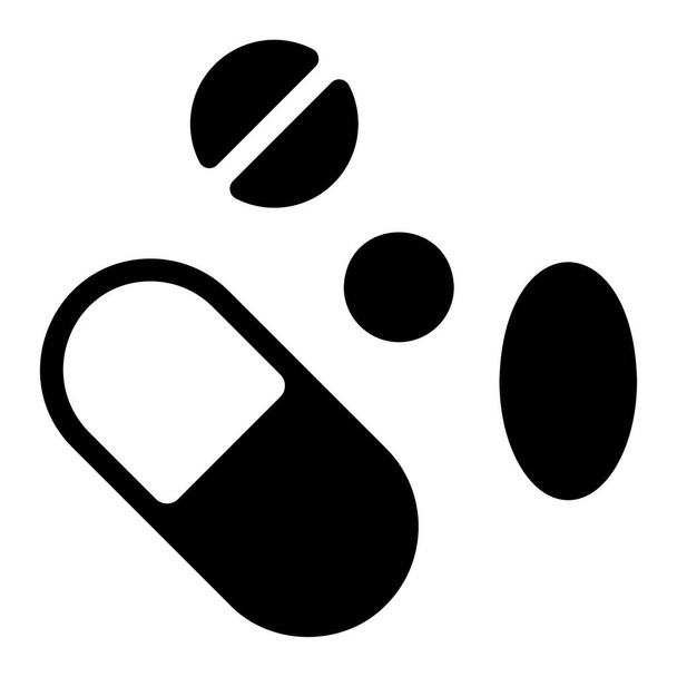 médecine et icône de la santé, illustration. médicaments - Photo, image