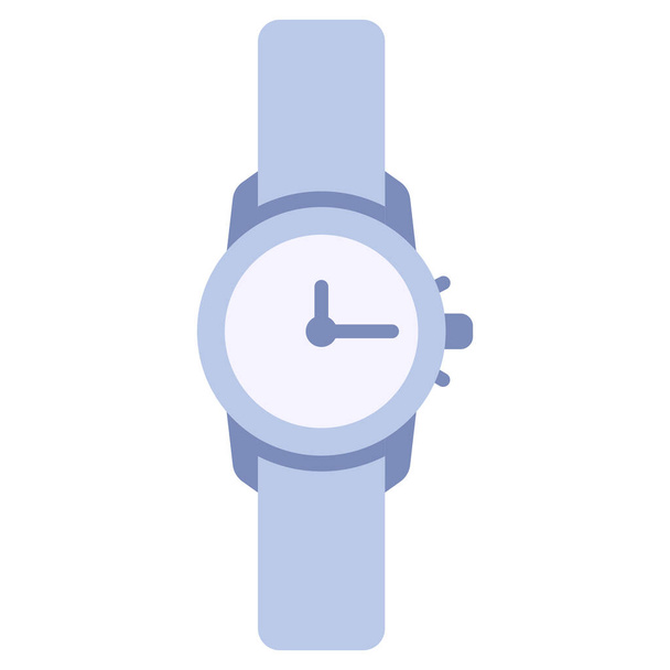 stylish outfit and accessories icon, vector illustration. watch - Vector, Imagen